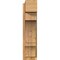Ekena Millwork Balboa Block Rough Sawn Outlooker, Western Red Cedar, 8"W x 20"D x 32"H OUT08X20X32BOA05RWR - alternate 3